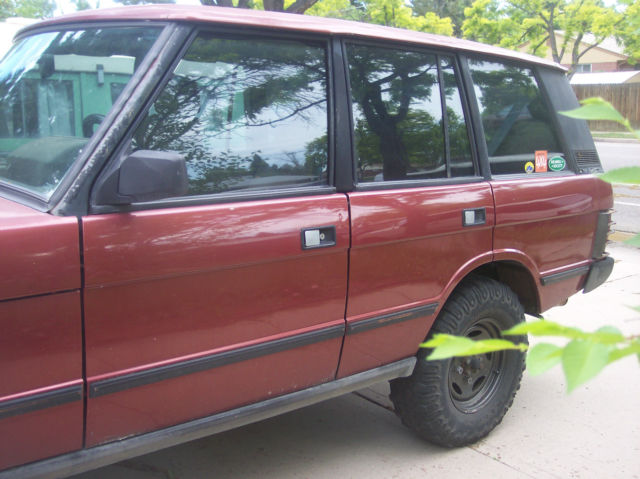 1991 Range Rover County 1991 Land Rover Range Rover County