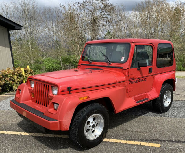 1991 Renegade Used 4L I6 12V 4WD 1991 Jeep Wrangler Renegade