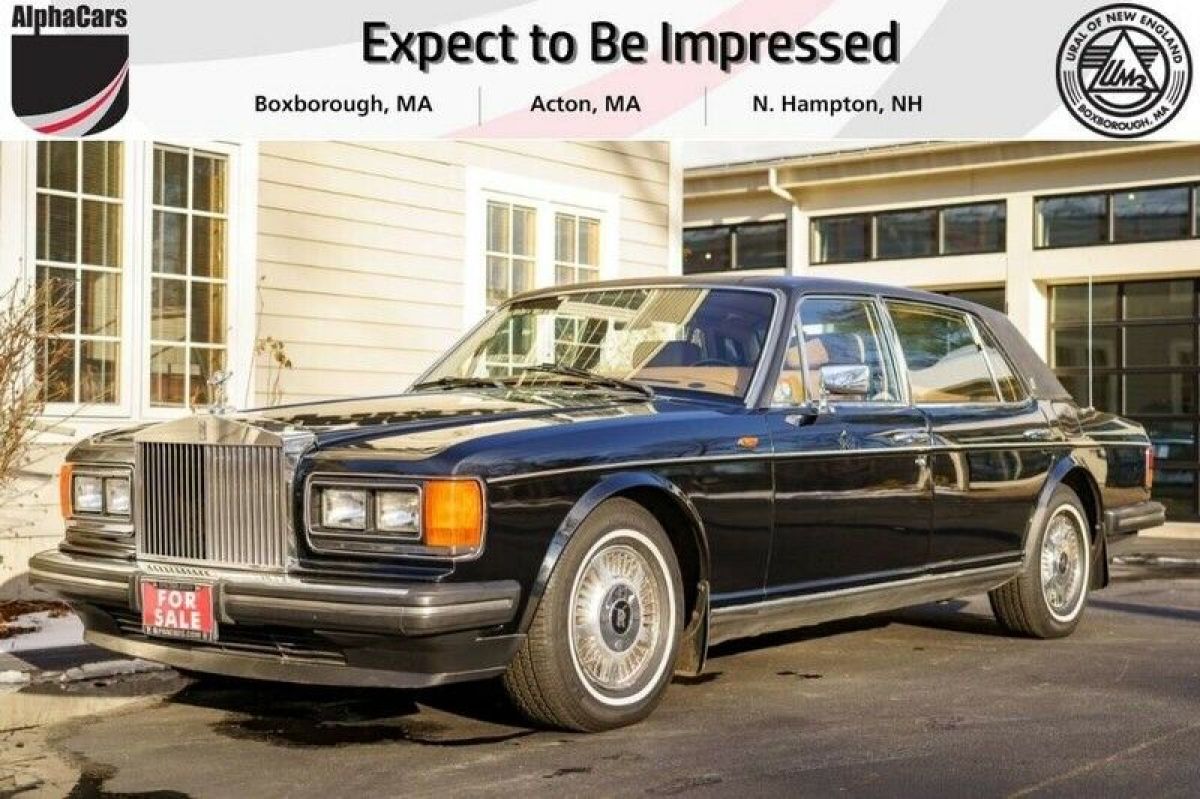 1991 Rolls-Royce Silver Spur II in Black 1991 Rolls-Royce Silver Spirit/Spur/Dawn II