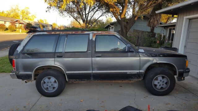 1991 S10 Blazer 4x4 4-Door 4.3L V6 CPI Fuel Injection Automatic LED Headlights 1991 Chevrolet S-10