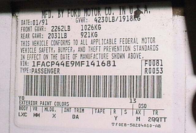 1991 Ford Mustang Saleen Convertible - photo 3