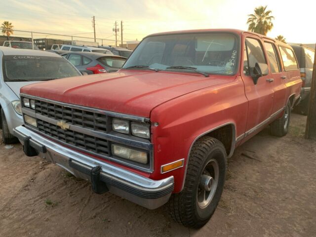 1991 Suburban 2500 454 Big Block 1991 Chevrolet Suburban 2500