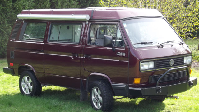 1991 Syncro 142k Original Miles Fully Upgraded Bostig Motor Propex Decoupler 1991 Volkswagen Bus/Vanagon