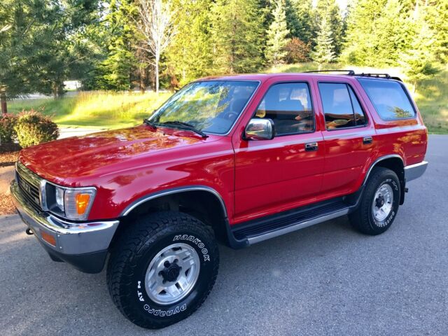 1991 Toyota 4runner SR5 4x4 One Owner 100% Rust Free and Original Like New 1991 Toyota 4Runner SR5 4x4 One Owner 100% Rust Free and Original