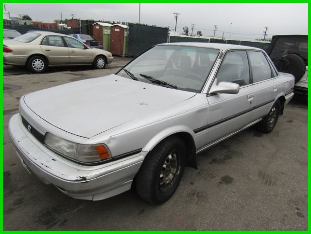 1991 Toyota Camry Deluxe Used 2L I4 16V No Reserve 1991 Toyota Camry Deluxe