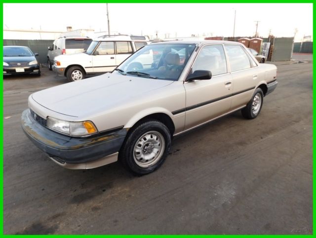 1991 Toyota Camry Used 2L I4 16V Automatic NO RESERVE 1991 Toyota Camry