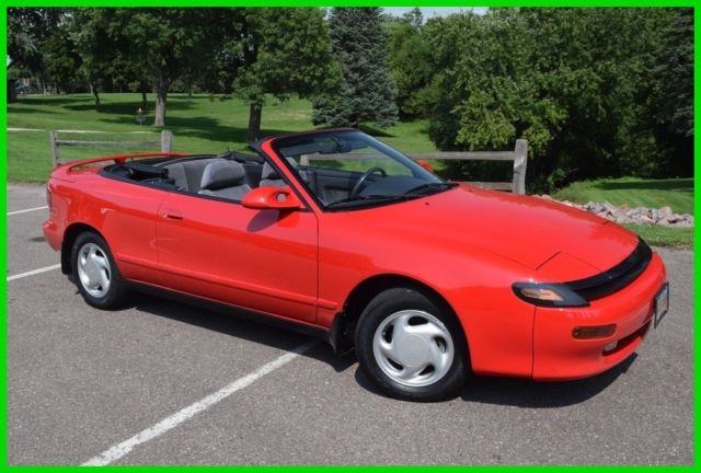 1991 TOYOTA CELICA GT CONVERTIBLE **CREAM PUFF** ONLY 52K MILES ONE OWNER******* 1991 Toyota Celica GT