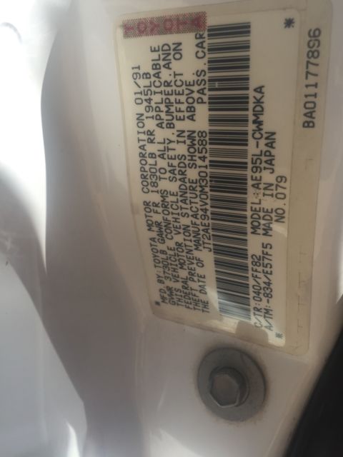 1991 Toyota Corolla All-Trac - photo 10