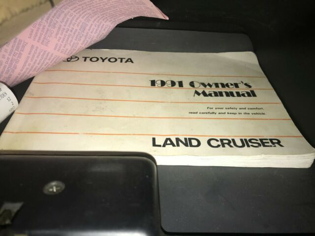 1991 Toyota FJ80 Land Cruiser 218286 Miles white suv Straight 6 Cylinder Engine 1991 Toyota Land Cruiser --
