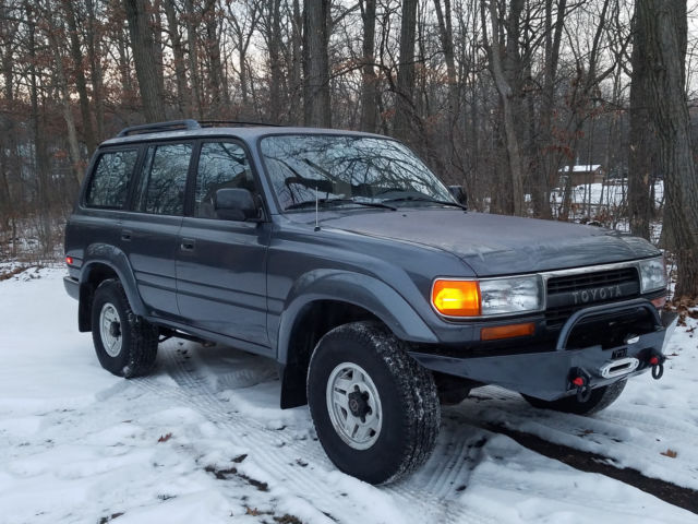 1991 Toyota FJ80 Land Cruiser 91K Miles. Non-Smoker Runs Great 1991 Toyota Land Cruiser