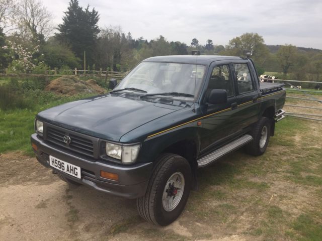 1991 Toyota Hilux/Landcruiser double cab diesel truck 1991 Toyota Crew Cab pick up truck Doka HILUX diesel double cab truck