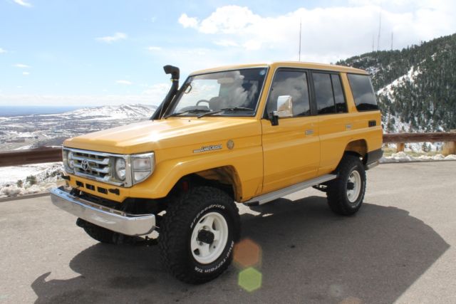 1991 Toyota HZJ77 Land Cruiser HZJ73 fj60 fj62 HJ61 HDJ81 FJ80 FZJ80 FJ40 BJ70 1991 Toyota Land Cruiser
