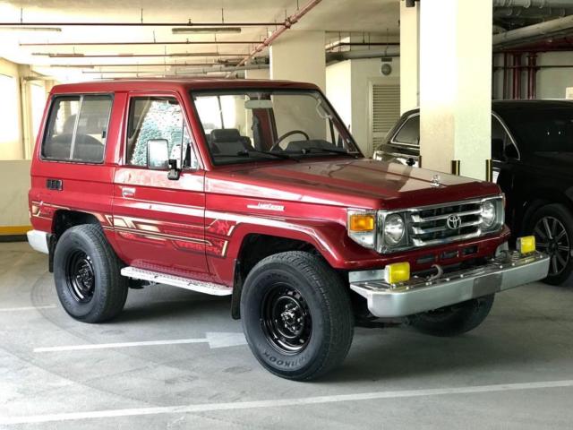 1991 Toyota Land Cruiser 70 series, All Original, Stock, 81000 kms only !! 1991 Toyota Land Cruiser