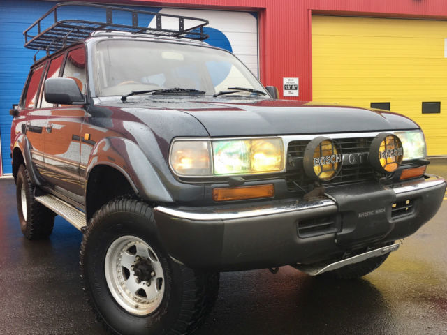 1991 Toyota Land Cruiser HDJ81 Turbo Diesel VX LIMITED Roof Rack FJ60 HJ60 1HD-T 1991 Toyota Land Cruiser HDJ80