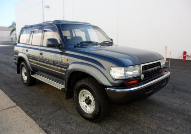 1991 Toyota Land Cruiser HJD80 TURBO DIESEL RIGHT HAND DRIVE 3 DIFF LOCKS 1991 Toyota Land Cruiser HDJ81
