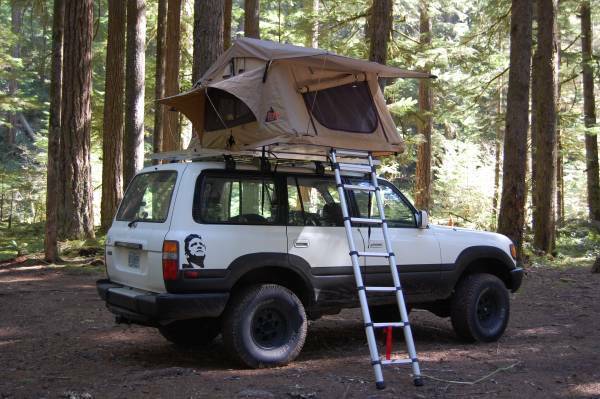 1991 Toyota Land Cruiser - Lifted, Rooftop Tent, Ready for Adventure! 1991 Toyota Land Cruiser