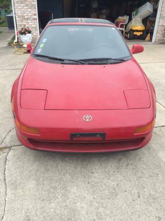 1991 Toyota MR2 5 speed low miles 89k t tops 1991 Toyota MR2