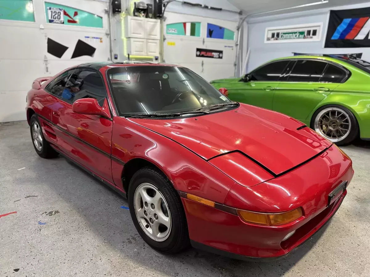 1991 Toyota MR2 Red TURBO SPORT ROOF 1991 Toyota MR2 TURBO SPORT ROOF