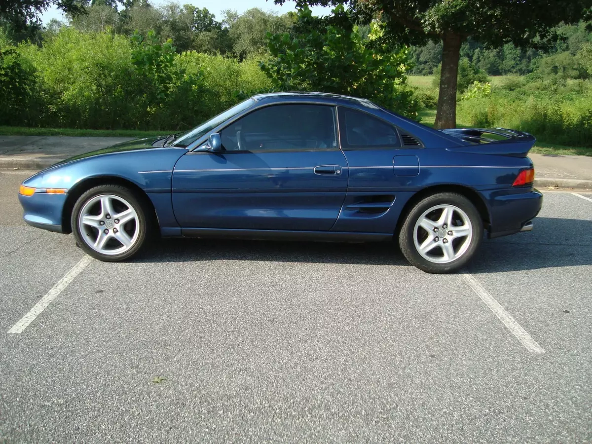 1991 Toyota MR2 Turbo 2.0 Slicktop Nautical Blue 5spd 1991 Toyota MR2