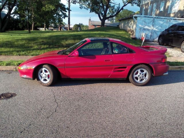 1991 Toyota mr2 Turbo 5 speed Red 1991 Toyota MR2 Turbo