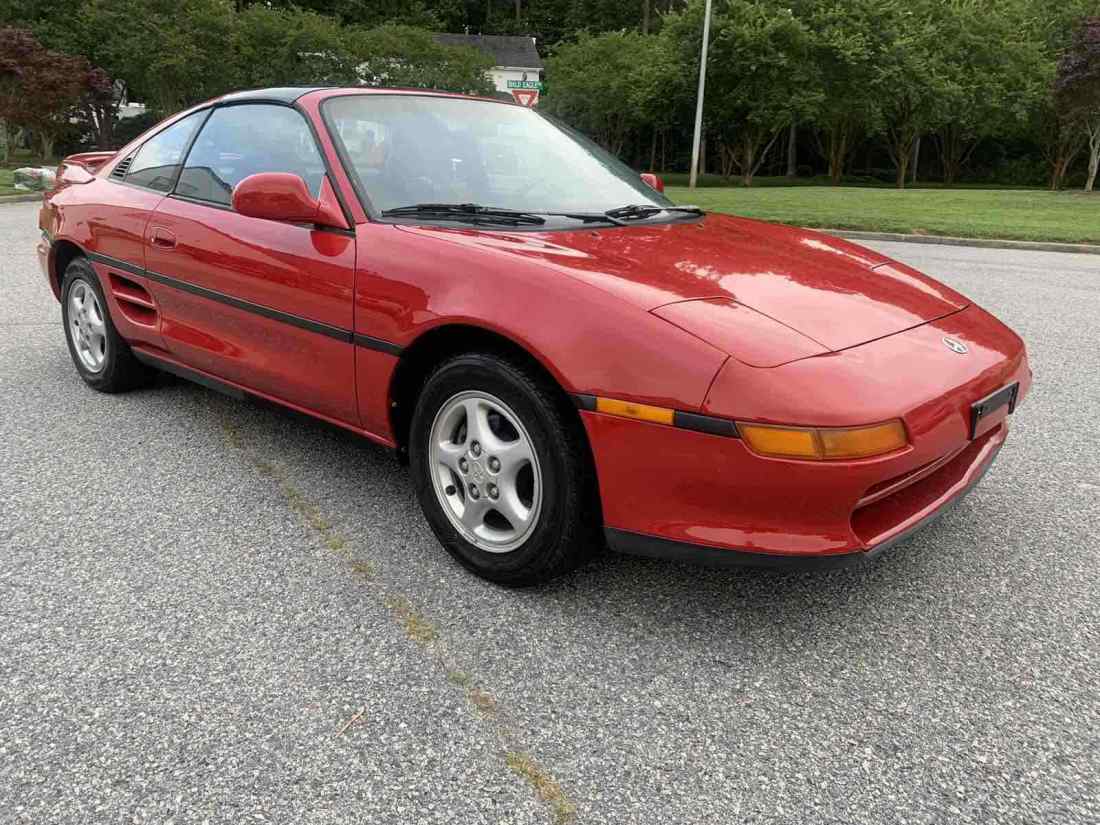 1991 Toyota MR2 MR2 Turbo T bar roof