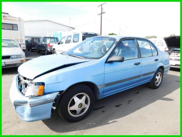 1991 Toyota Tercel LE Used 1.5L I4 12V Automatic NO RESERVE 1991 Toyota Tercel LE