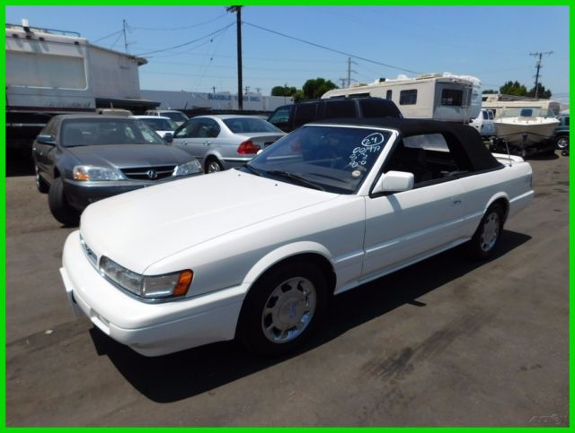 1991 Used 3L V6 12V Automatic NO RESERVE 1991 Infiniti M30
