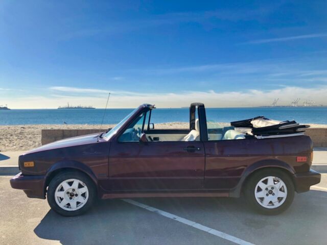 1991 Volkswagen Cabriolet convertible, Etienne Aigner edition (only 399 made!) 1991 Volkswagen Cabriolet White Leather