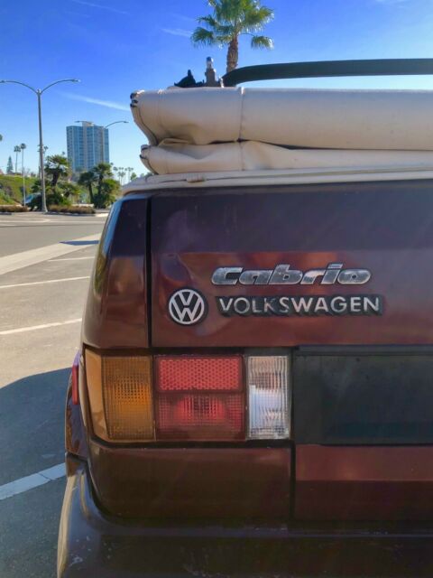 1991 Volkswagen Cabriolet White Leather - photo 12