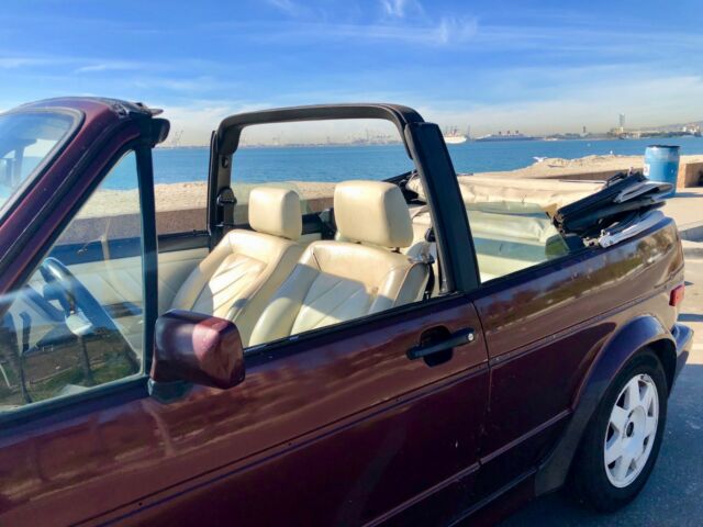 1991 Volkswagen Cabriolet White Leather - photo 4