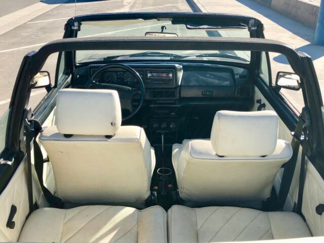 1991 Volkswagen Cabriolet White Leather - photo 7