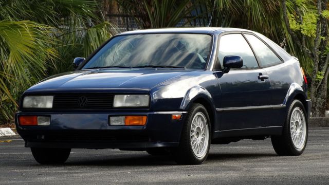 1991 VOLKSWAGEN CORRADO SUPER CHARGED ENGINE AUTOMATIC TRANSMISSIONS NO RESERVE 1991 Volkswagen Corrado FACTORY