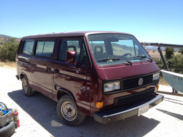 1991 Volkswagen Vanagon Carat Automatic 1991 Volkswagen Bus/Vanagon Carat