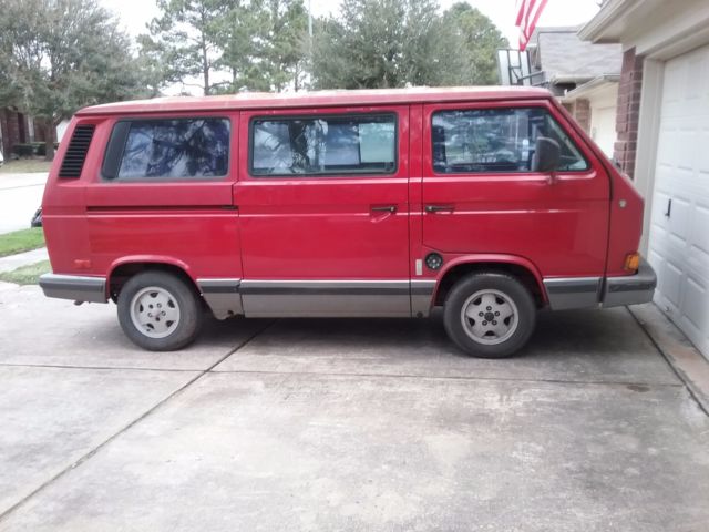1991 Volkswagen Vanagon Carat Wolfsburg Edition 1991 Volkswagen Bus/Vanagon Carat