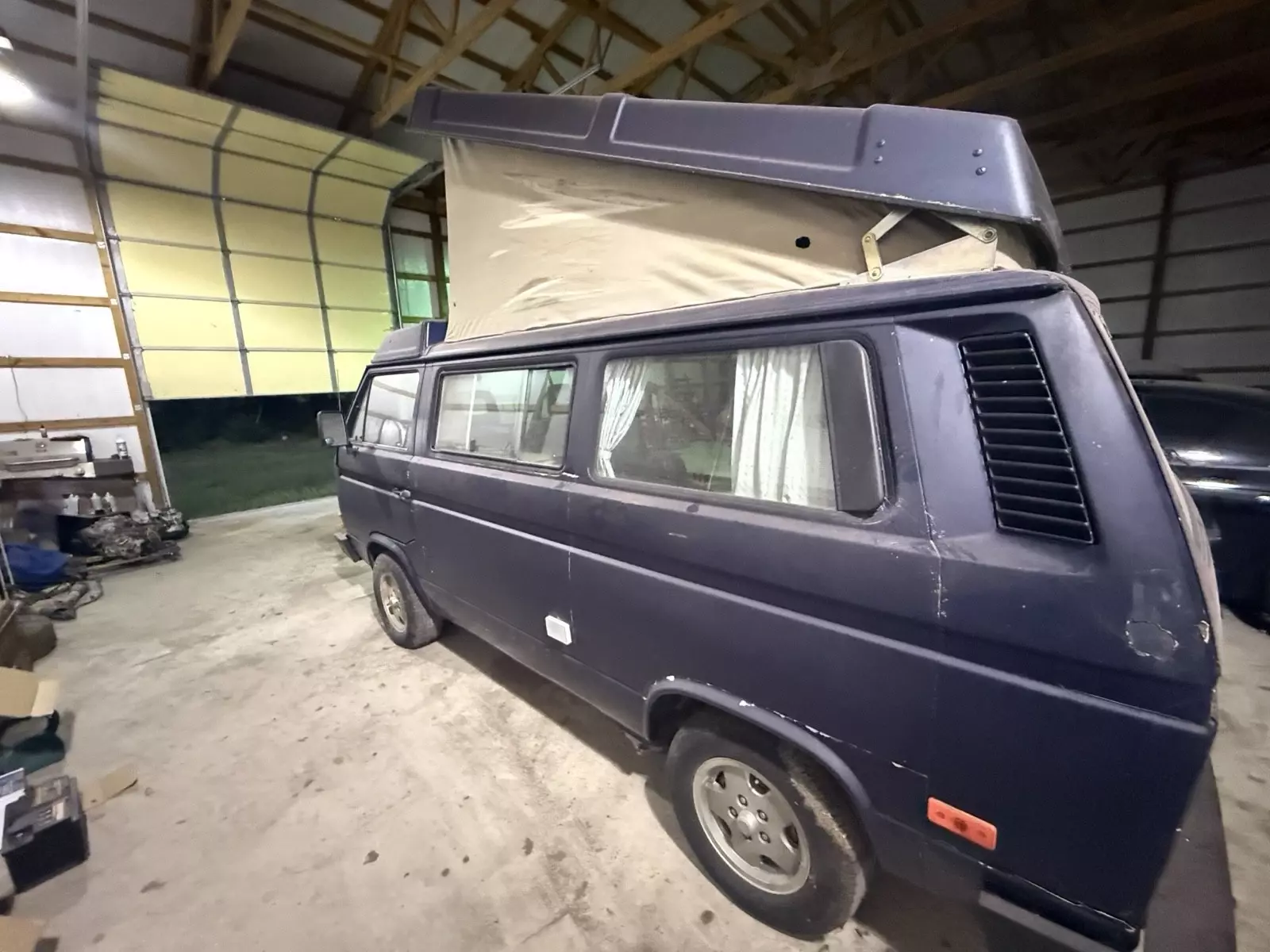 1991 Volkswagen Vanagon Van Blue MULTIVAN 1991 Volkswagen Vanagon MULTIVAN