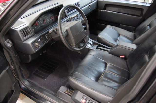 1991 Volvo 940 Turbo Wagon Black/Black Well serviced - photo 12