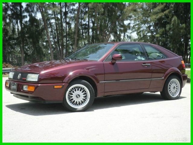 1991 VW VOLKSWAGEN CORRADO 1.8L SUPERCHARGED AUTOMATIC RARE CAR 1991 Volkswagen Corrado