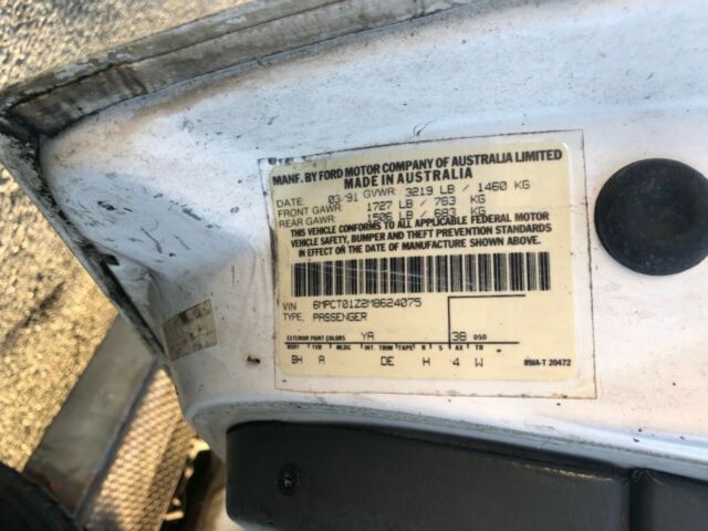 1991 Mercury Capri DE - photo 6