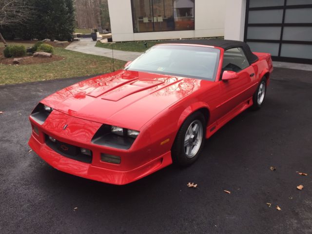 1991 Z-28 Camaro Convertible - LOW MILES 1991 Chevrolet Camaro Convertible