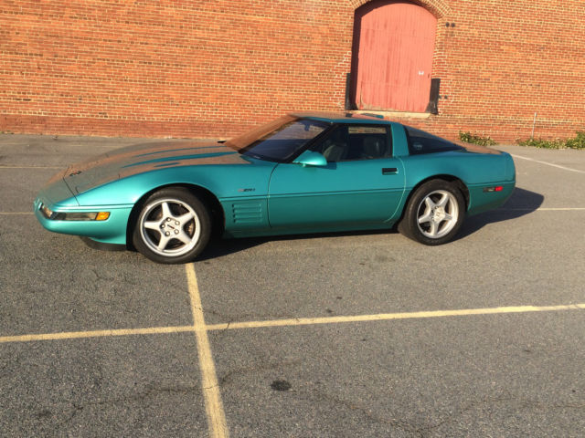 1991 ZR-1 Rare Turquoise Metallic/Black 29K miles. Owned 10 yrs w/docs & extras! 1991 Chevrolet Corvette ZR-1