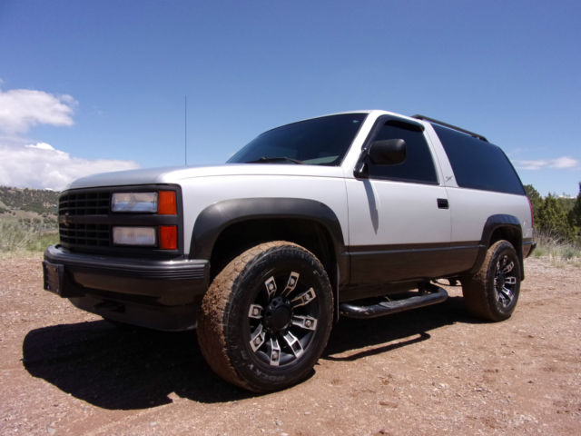 1992 4WD Chevrolet K5 Blazer Sport 119K Orig Miles 1992 Chevrolet Blazer Sport