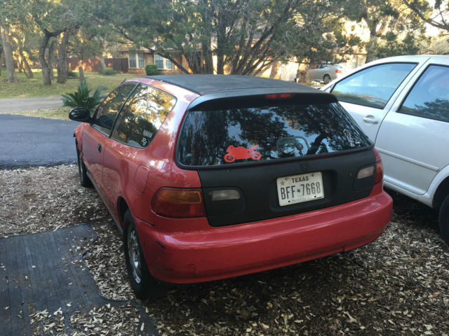 1992 Honda Civic cx - photo 3