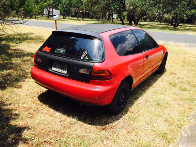 1992 Honda Civic cx - photo 7