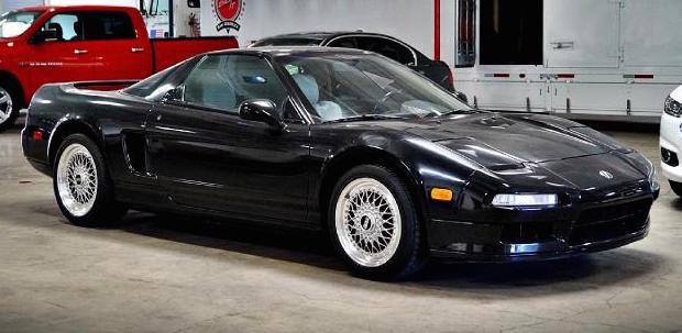 1992 Acura NSX Black with Ivory Leather Interior 1992 Acura NSX