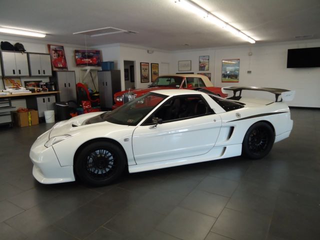1992 Acura NSX Science of Speed track car 1992 Acura NSX twin turbo