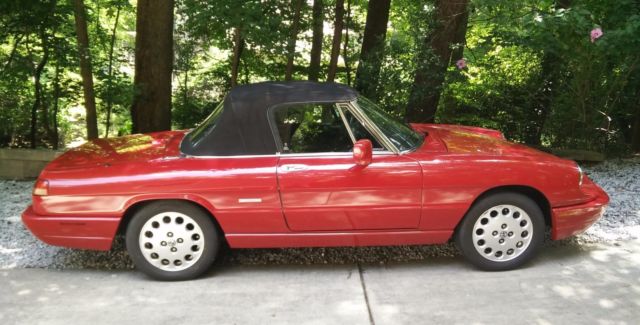 1992 Alfa Romeo Spider Veloce Convertible 2-Door - photo 3
