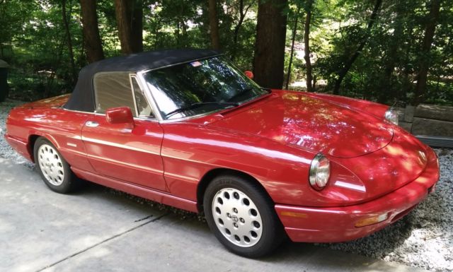 1992 Alfa Romeo Spider Veloce Convertible 2-Door - photo 4