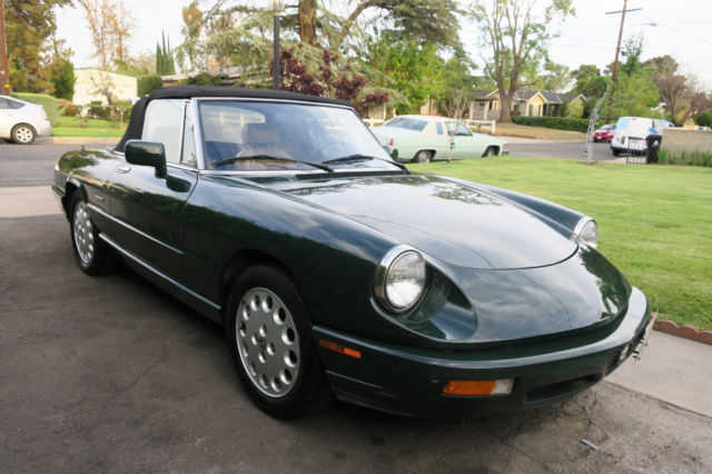 1992 Alfa Romeo Spider Veloce one owner 55k mil california car 1992 Alfa Romeo Spider