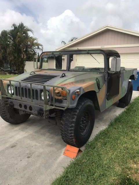 1992 AM General Hummer H1 6.5 Diesel HMMWV Humvee M998 STREET LEGAL * NO RESERVE 1992 Hummer H1