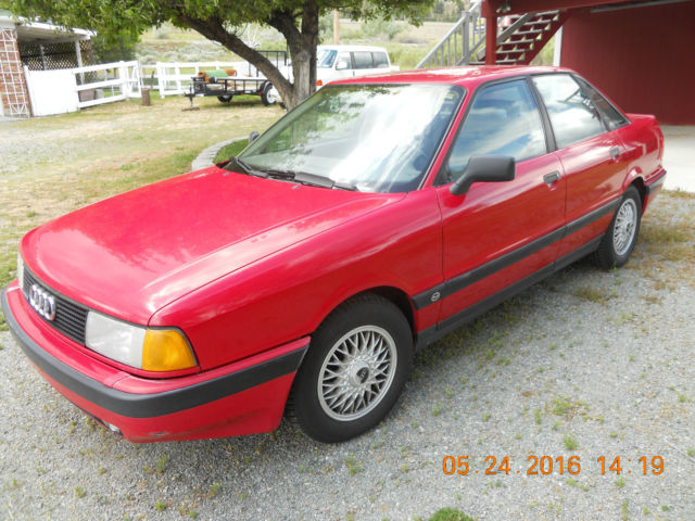 1992 Audi 80 Quattro Base Sedan 4-Door 2.3L 1992 Audi 80 quattro